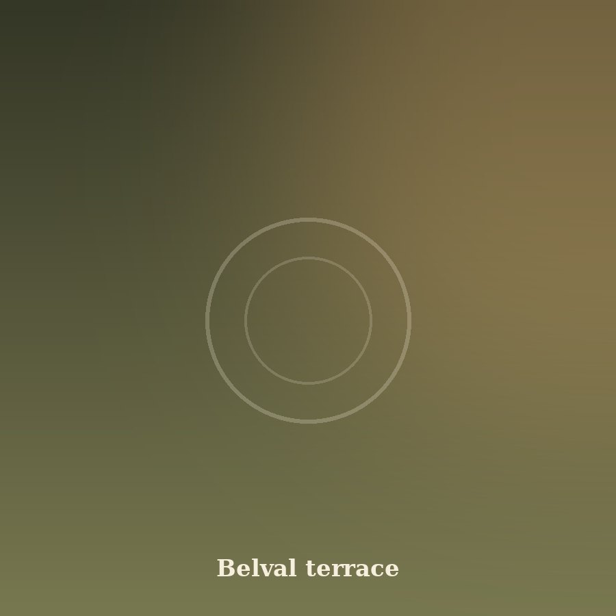The terrace on the Belval square